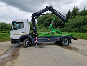 Mercedes Atego 1218 nosič kontajnerov s hydraulickou rukou - 7