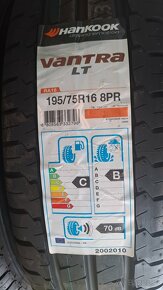 Letné pneumatiky 195/75 R16C Hankook Vantra LT - 7