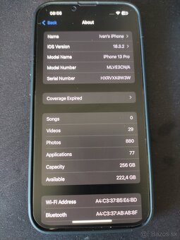 iPhone 13 Pro 256GB Graphite, 87% batéria + príslušenstvo - 7