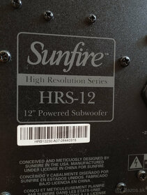 Subwoofer Sunfire HRS-12 1000W - 7