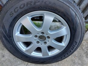 Originálna sada Mercedes 5x112 r17 + Pirelli 235/65 r17 - 7