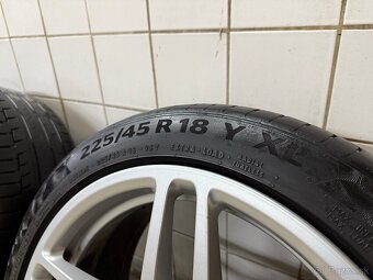 5x112mm R18 Porsche 225/45R18 Continental - 7