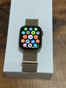 Apple Watch 7 45mm Stainless Steel Gold Cellular LTE - 7