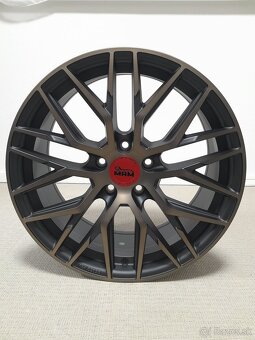 Alu disky R18 5x112 Et45 8J MAM RS4 BE Seat Audi Vw Škoda - 7