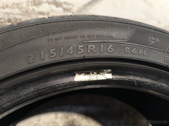 215/45 R16 Letné pneumatiky Dunlop SP Sport Maxx 4 kusy - 7