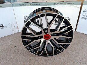 Alu disky R18 5x112 Et45 8J MAM RS4 Audi Škoda Seat Vw - 7