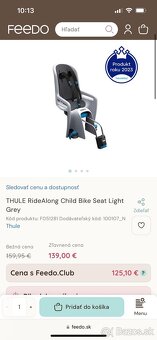 Thule RIDEALONG detska sedacka na bicykel - 7