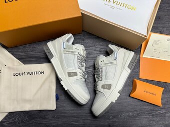 Louis Vuitton tenisky Grey Komplet balenie - 7