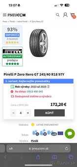 Pirelli Pzero Nero 245/40 R18 97Y - 7