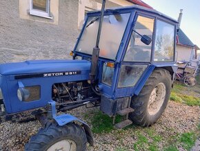 Predám Zetor s príslušenstvom traktor nieje 4x4 - 7