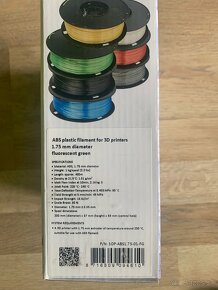 Ender-3 3D tlačiareň + 1kg zelený filament z ABS plastu - 7