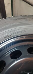 215/60 R16 zimné pneumatiky, disky 5x112 r16 - 7