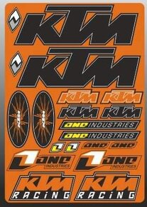 Predám nálepky KTM - 7