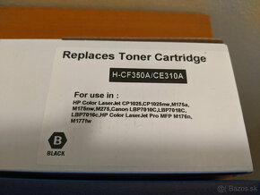 Tonery/Cartridge(7ks)CE310A/CF350A,CE311A/CF351A,CE312/CF352 - 7