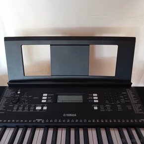 Predám YAMAHA PSR E363 - keyboard s dynamikou - 7