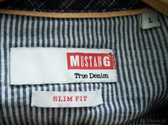 2x Mustang Slim Fit L-size košela - 7