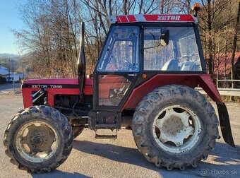 Predam traktor zetor 7245 s TP,ŠPZ - 7