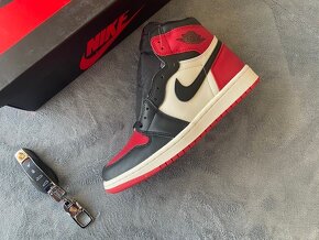 Nike Air Jordan 1 high  červeno-čierne - 7