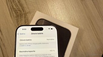 iPhone 16 Pro 256GB v záruke batéria 100% - 7