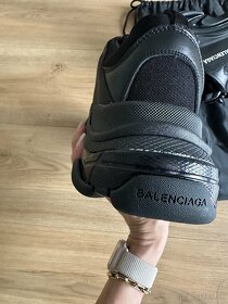 Balenciaga panske cierne tenisky 42 - 7