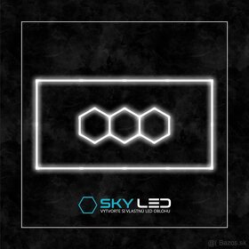 LED OSVETLENIE - LED HEXAGON - SVIEŤ BEZ TIEŇOV - 7