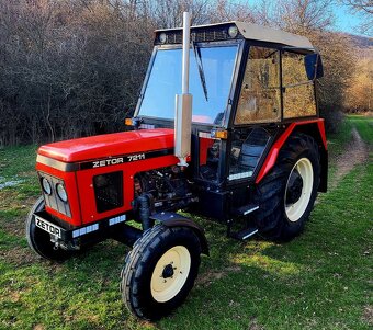 Zetor 7211 s TP a ŠPZ - 7