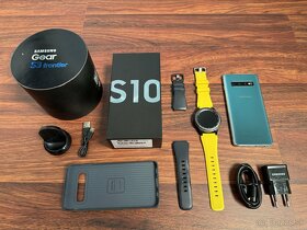 Predám Samsung Galaxy S10 + Samsung Gear S3 Frontier - 7