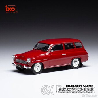 Modely Škoda 1:43 IXO - 7