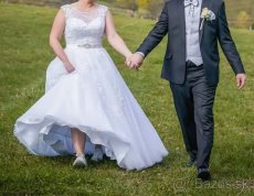 Krásne svadobné šaty - 7