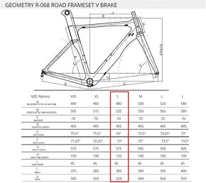 Karbonový bicykel Velobuild R068 Tiagra 2x10 veľ. 52 (S) - 7