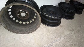 Disky Plechové 6J X 15 H2  ET 45 AUDI 8D0601027 - 7