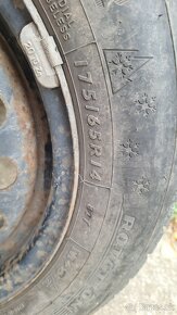 Dunlop 175/65 R14 zimne, 14 disky 4x100 - 7