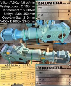 Elektroprevodovky KUMERA - 7