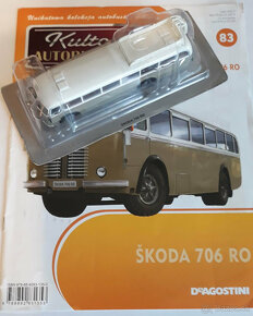 Kultové autobusy Deagostini Škoda 706 RO 1:72 - 7