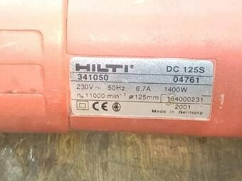 Hilti uhlová brúska - 7