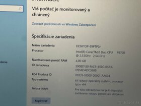 Dell 15” E5500 2,54GHz 4GB 160GB WINDOWS 10 - 7