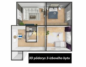 3 IZBOVÝ BYT S BALKÓNOM NA PREDAJ, 67 M2, HUMENNÉ - 7