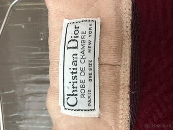 CHRISTIAN DIOR originál dámsky župan made in france - 7