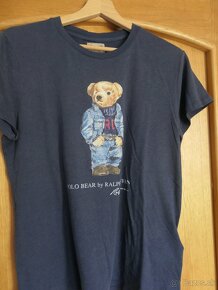 RALPH LAUREN BEAR damske luxusne trendy tricko M/L - 7