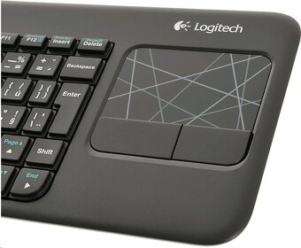 Bezdrôtová klávesnica Logitech K400r s touchpadom - 7