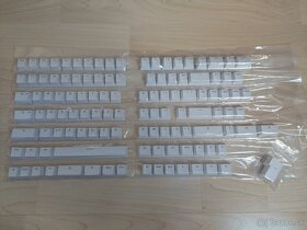 Predam PBT keycapy priesvitne OEM profil, ISO rozlozenie - 7