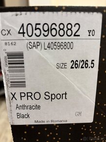 Lyžiarky Salomon X PRO Sport Anthracite Black 26/26.5 - 7