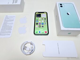 APPLE IPHONE 11 64GB GREEN ,Baterka 100% - 7