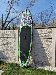 Paddleboard Funwater Green Camouflage + adaptér na kompresor - 7