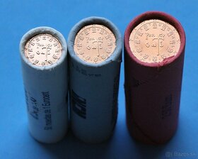 euromince centy 1+2+5cent - 7