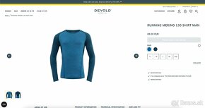 Merino tričko Devold Running Merino 130 Shirt Man - 7