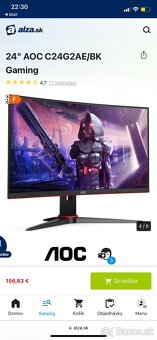 AOC C24G2AE/BK Gaming - 7