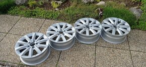 Predám ALU disky/ elektróny 5x112 R16 (66,6) Mercedes Orig. - 7