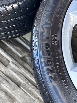 Elektróny R 17 - 5x112 + letné pneumatiky 225/50 R17 - 7