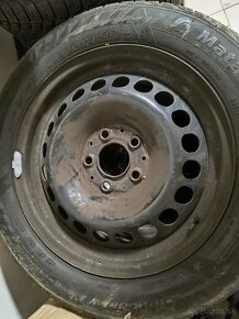 Zimné 205/55 R16 Matador + oceľové disky 5x112 - 7